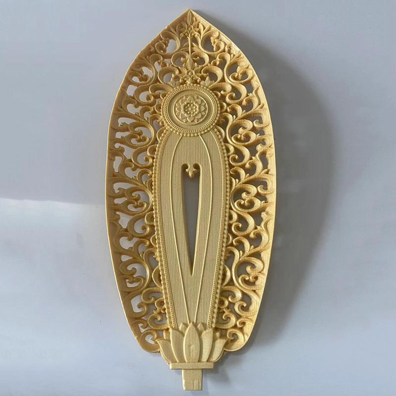 Natural Solid Wood Ksitigarbha Bodhisattva Statue Chinese Buddha Statues Home Room Office Feng Shui DecorationFigure Statue 11in