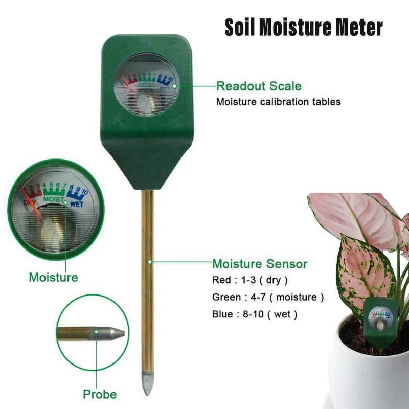 Detection Soil Hygrometer Meter Measurement Plant Moisture Ph Light Test Sensor
