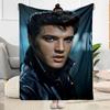 Elvis Presley Guitar Performance Blanket Soft & Cozy Suitable for Office Seaside Couch All-Season Use Stylish Decor Birthday Christmas Gift Blanket