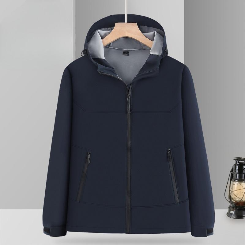 

Мужская куртка с капюшоном на осень и зиму, водонепроницаемое пальто, спортивная и повседневная куртка для пары для улицы 4XL