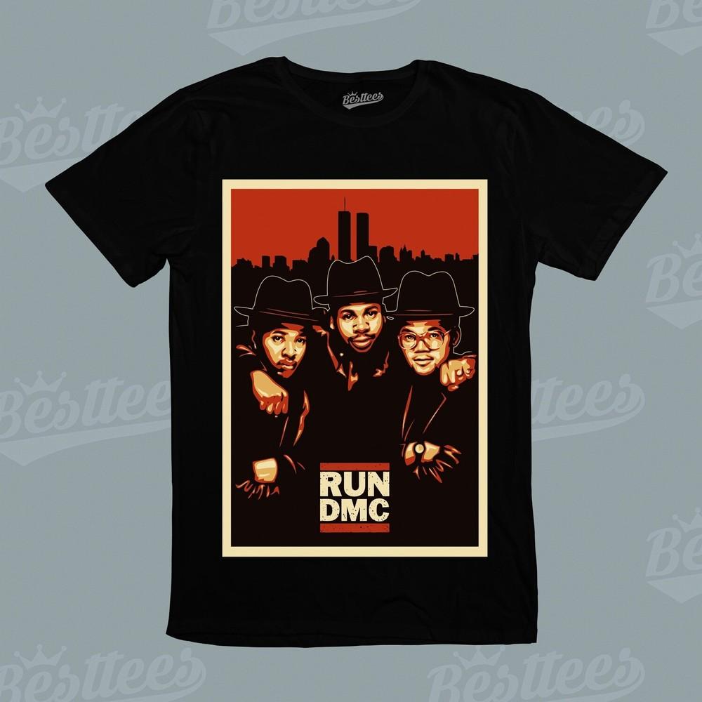RUN-DMC Jam Master J American HIP-HOP Rap Artist Rock RB Music Band Tee T-shirt Unisex T-Shirt XXL