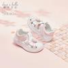 David Bella Children's Key Shoes Summer Girls' Stylish Sandals Baby Girls' Sweet Wind Children's Shoes