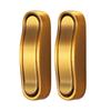 2 Pack Practical Wall Hooks Practical Kirsite Construction 55lb Weight Capacity Foldable Design Space Saving Home Organization