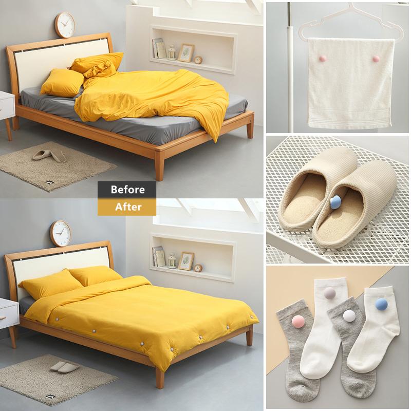 4-16 Pcs BedSheet Quilt Clip Anti-Slip Blanket Buckles Duvet Cover Fastener Clip One Key To Unlock Quilt Holder Fixator Grippers