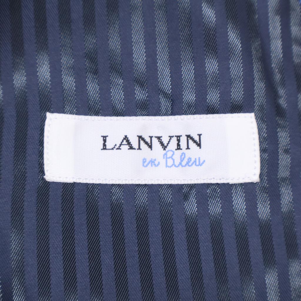 LANVIN en Bleu Gray Cashmere Wool Tailored Jacket Jacket 48 grayUsed