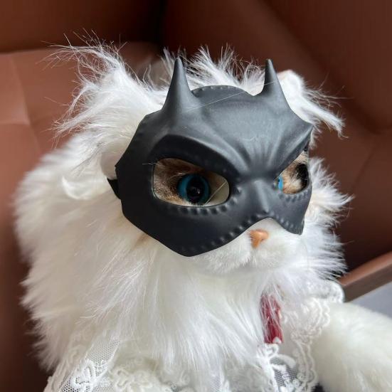 Cat Mask Cute Bat Pet Hat for Cat And Dog Fun Superhero Pet Costume Halloween Cosplay Pet Accessories