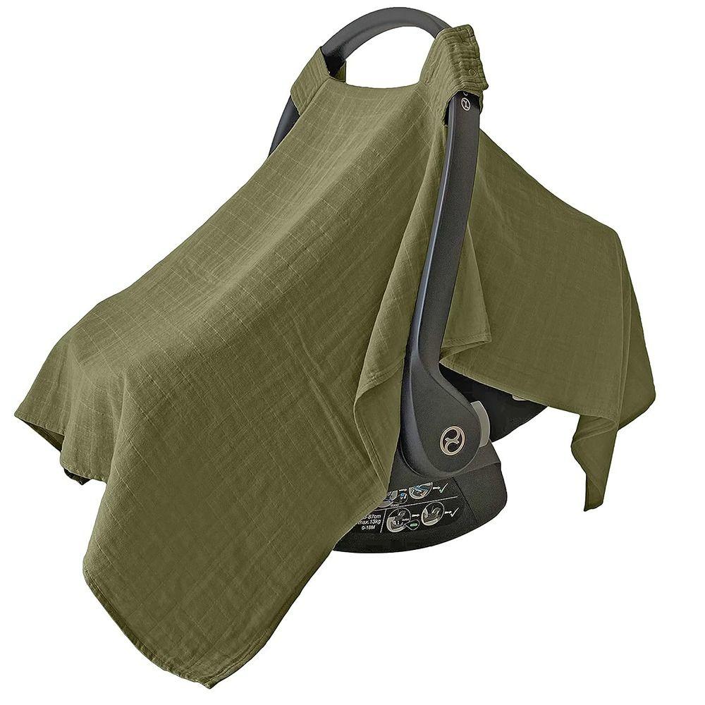 Breathable Canopy Cover Lightweight Baby Canopy Covers Replacement Breastfeeding Covers