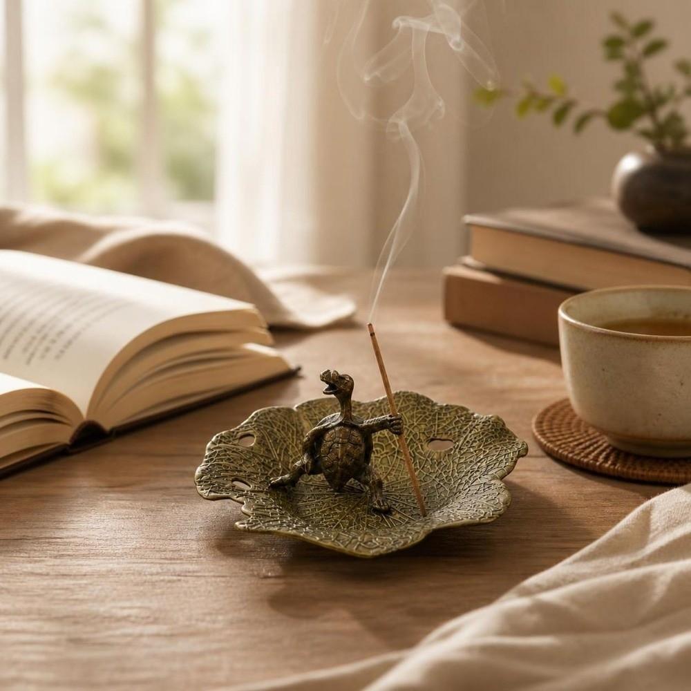 Tortoise Incense Stick Holder Desk Ornaments Incense Burning Tray Creative Incense Burner Yoga
