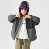 Boys' Hooded Water-Repellent Outdoor Softshell Jacket