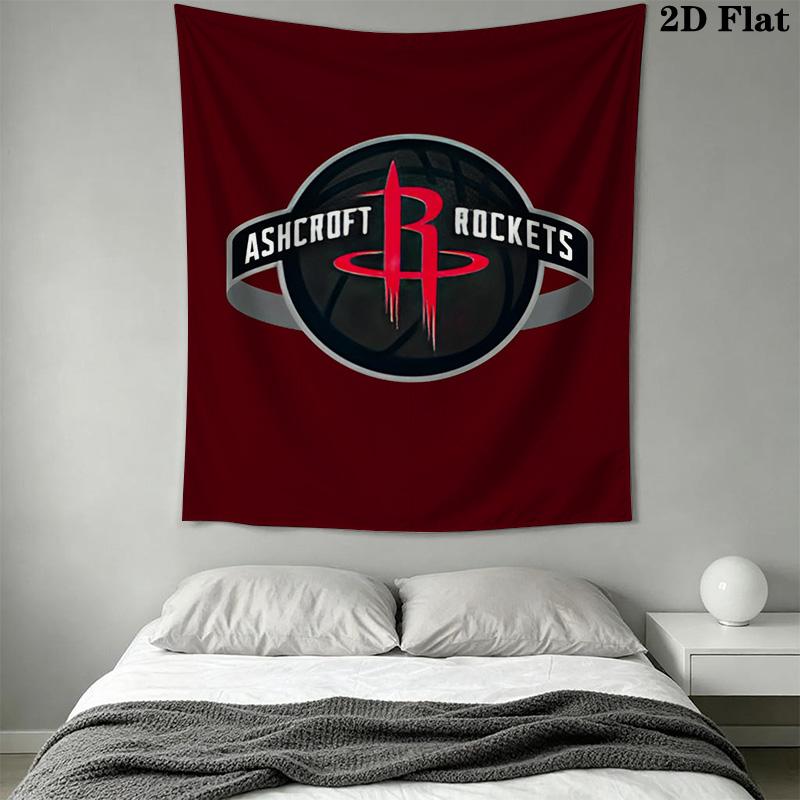 Rockets Basketball Team Logo Print Bedding 1 Duvet Cover 2 Pillowcase Without Core Duvet Cover And Pillowcase Christmas Birthday Gift