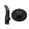 Extruder Gear Assembly Hardened Steel Nano Coated for A1 A1 Mini 3D Printer Accessories Black