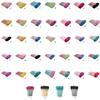 Pack of 50 Eyelash Brush Multicolored Makeup Tools Applicator Eyebrow Tweezer Eyelashes Clip Brow Brushes