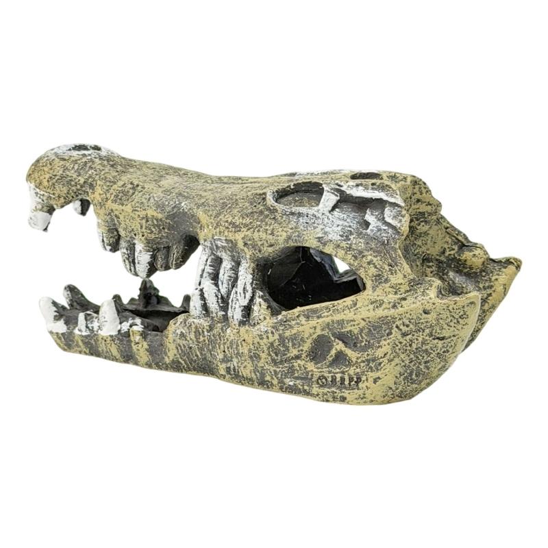 Retro Resins Sculpture Aquarium Ornament for Fish Shrimp Hiding Breeding Fish Tanks Aesthetic Landscape Decoration Gift