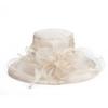 Summer new organza bucket hat outdoor travel beach sun protection visor versatile anti-ultraviolet hat women