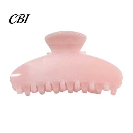 Scratch-resistant Hair Clip Back Head Claw, Macaron Color Shower Clip, Smooth Surface Large Damage-free Anti-Slip Teeth Accessory for Buns Commuting H