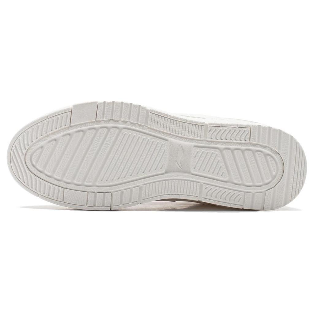 Li Ning Common 80s CNY Slip Resistant Cushioning Abrasion Resistant Lightweight Low top Skateboard Shoes Women's AGCU008-1