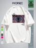 Oversized T-shirt with Eye Print