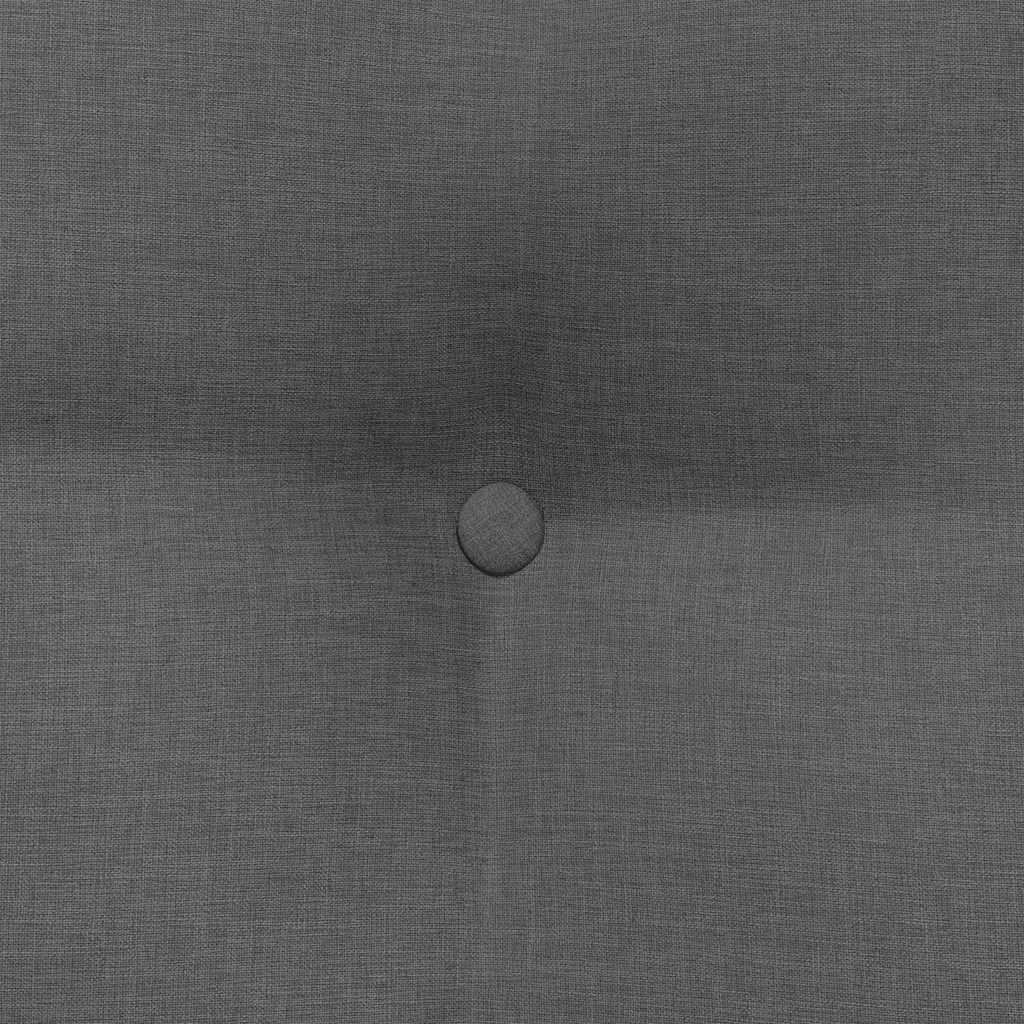 Back Cushion Dark Grey 45 x 24 x 50 cm Fabric