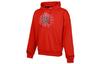 adidas Sweatshirts Men's Bright Pink Red Hooded Moderate Regular GE4146