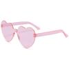 Free shipping  Candy color heart shape ocean personality Frameless Children's Sunglasses Fashion Candy Love Sunglasses
