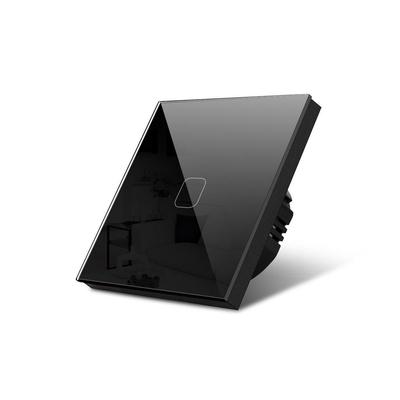Sensore touch screen Interruttore luce LED 220V-240V Interruttore tattile a parete intelligente Interruttore lampada pannello di controllo in cristallo