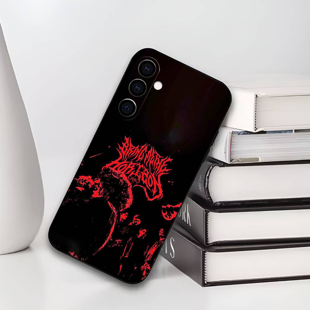 Silicone Soft Phone Case for Samsung Galaxy A73/A72/A71/A70/A53/A52/A51 - Bring Me the H-Horizons BMTH Design Protective Cover