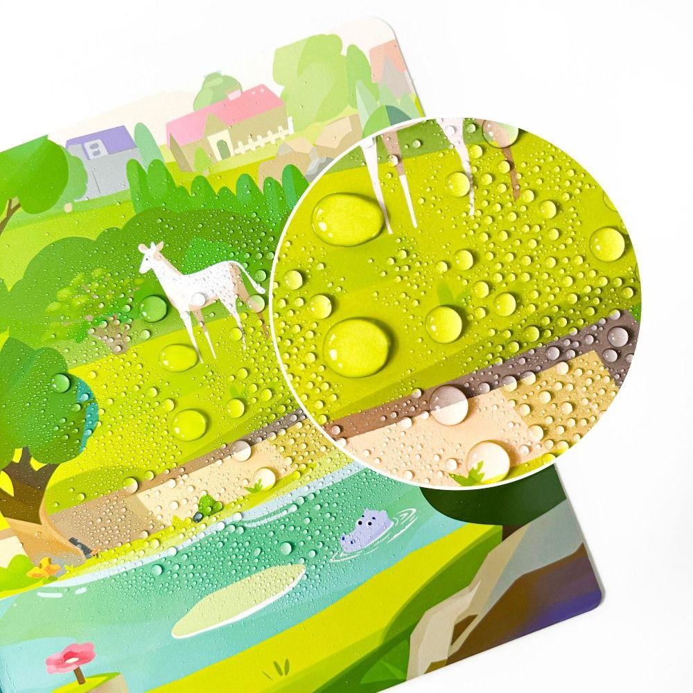 Educational Jelly Sticker Books Reusable Scene Quiet Stickers  Early Education Gifts