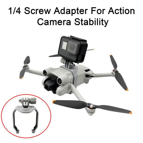 Support supérieur d'extension de moulage intégré support de Drone à dégagement rapide adaptateur de caméra pour accessoires de Drone DJI Mini