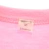 Sanma no Manma Print Short sleeve T-shirt M pink Men's Used