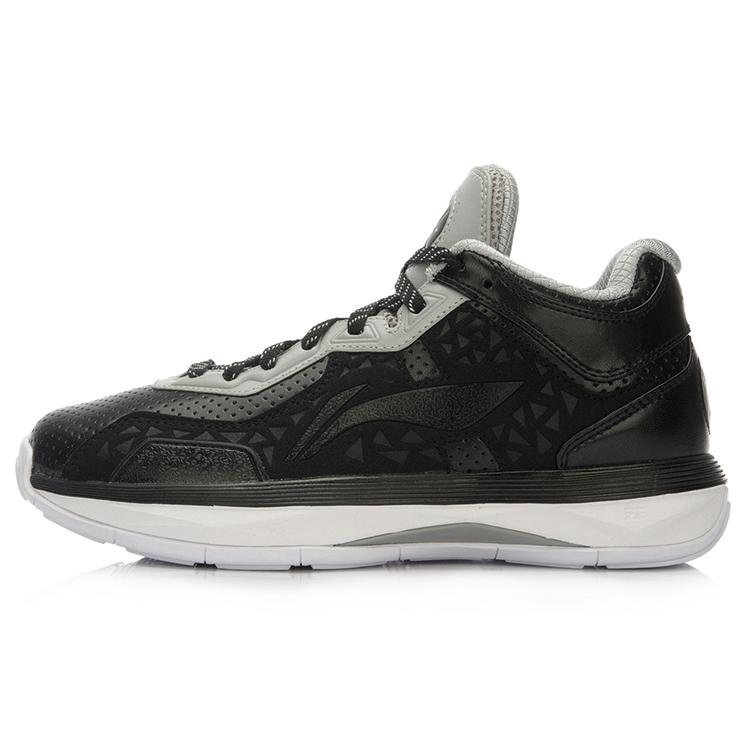 

Li Ning All City 4 Basketball Shoes Unisex Mid top Black/Gray ABAL005-3 41