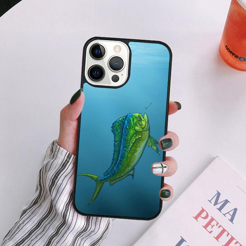 Mahi gamefish Phone Case For iPhone 17 Air 14 13 12 16Pro Max 15  Plus Cover Shell Max coque