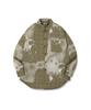 ZENDUST Rou Painting Overfit Check Shirt Brown
