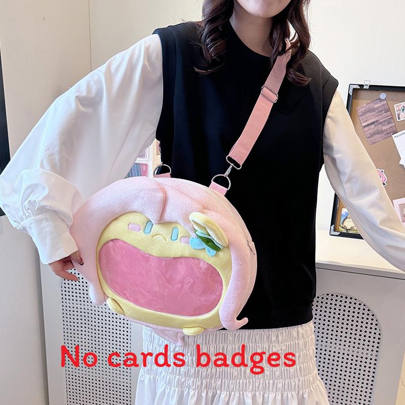 Itabag Hatsune Miku Soft Plush Girl Backpack With Cartoon Art Adjustable Bag