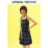 UR Women's 2024 Summer Retro Plaid A-Line Dress