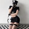 Frauen Sexy Dessous Polizeiuniform Erotische Polizistin Etuikleid Porno Polizistin Rollenspiel Kostüm Cosplay Erwachsenen Unterwäsche Set