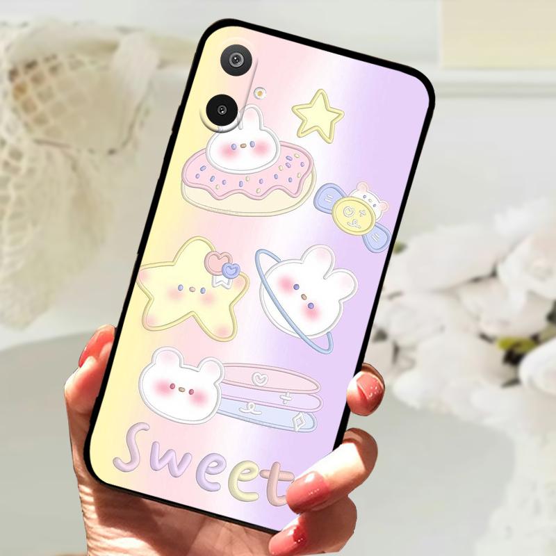Phone Cases For Samsung A16 F06 M06 F16 M16 5G Soft TPU Back Cover For Galaxy A06 4G Fashion Cool Shockproof Silicone Funda Case