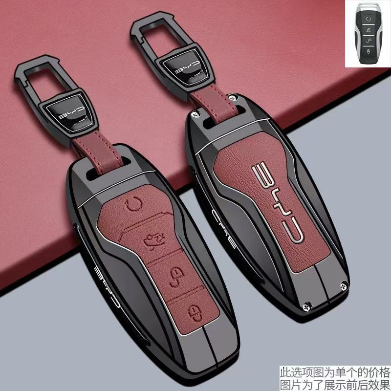 Applicable To BYD Key Set BYD Seagull E9 Dolphin Seal E7 Qin Song Yuan Tang Han L Sea Lion Car Bag Buckle Case