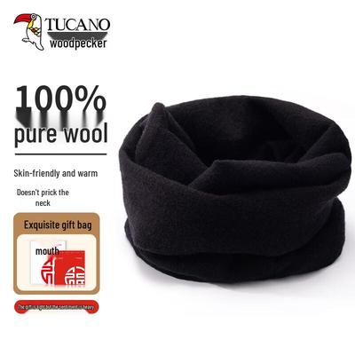 Tucano Men's Pure Wool Winter Neck Warmer