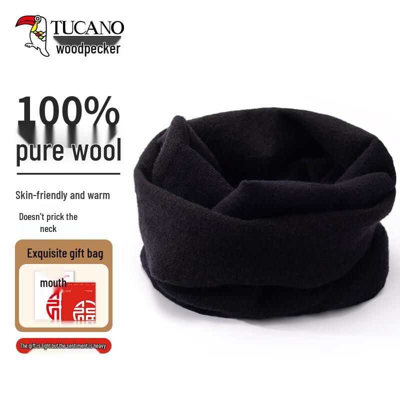 TUCANO Men's Pure Wool Winter Neck Warmer