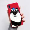 Cute Rabbit Photograph Phone Case  For Honor 10 Lite Liquid Silicone Cover Shell For Huawei P smart 2019 Graffiti Bumper