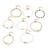 Hot-selling women's bracelet set, butterfly love design versatile jewelry