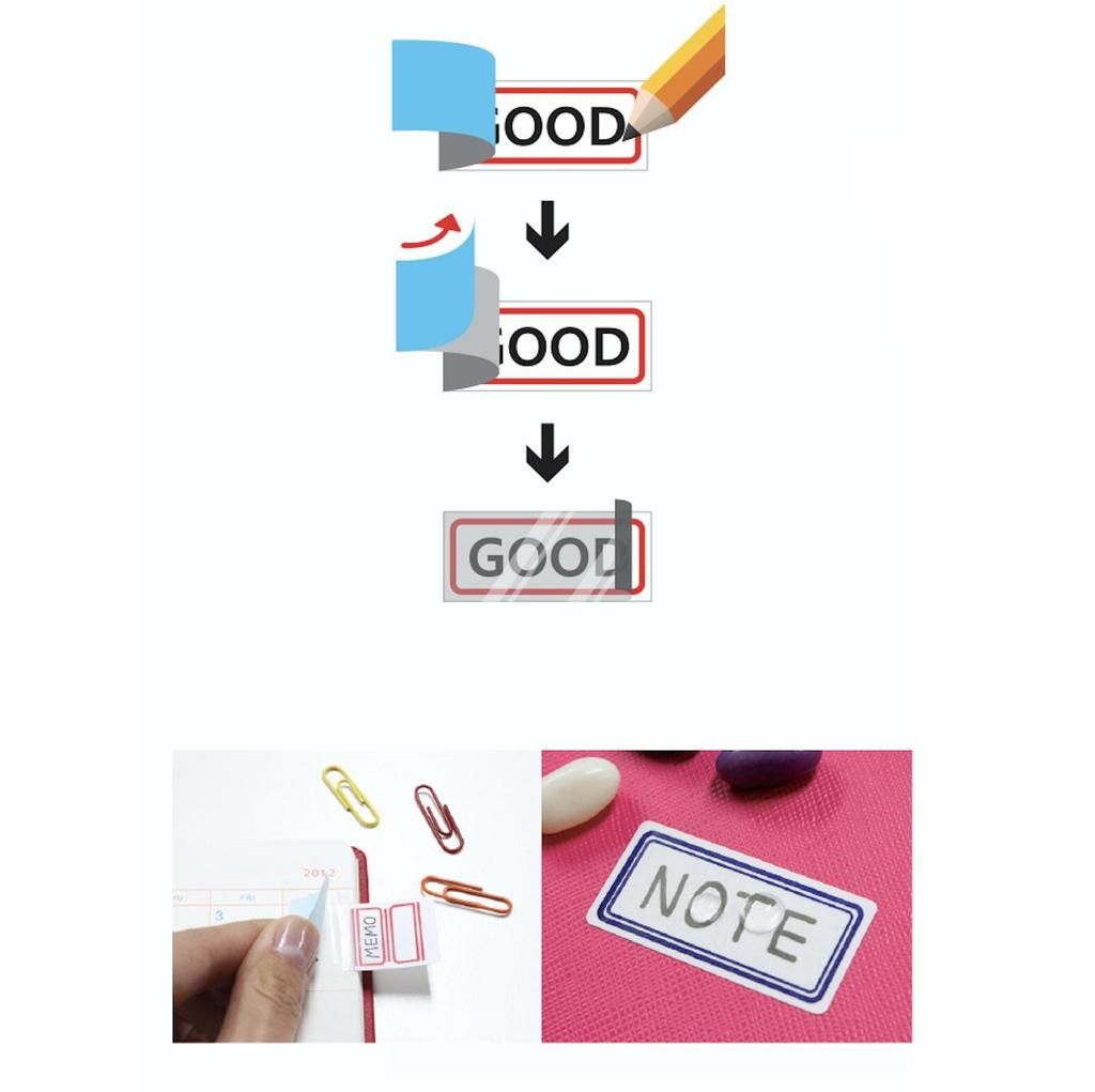 Petit Fancy Koruyucu Film İndeks Etiket Çıkartmaları (Her Birinden 10'ar adet) İndeks Etiketi / Kategori Etiketi / Ofis Etiketi / Etiket Çıkartmaları / İşaretleme Araçları - 42 Seçenek