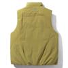 Men 50% White Duck Down Vest, Stand Collar Zip Up Padded Gilet Multi-Pocket Casual Outdoor Waistcoat