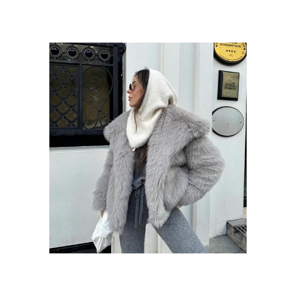 Premium Faux Lolita Fur Coat