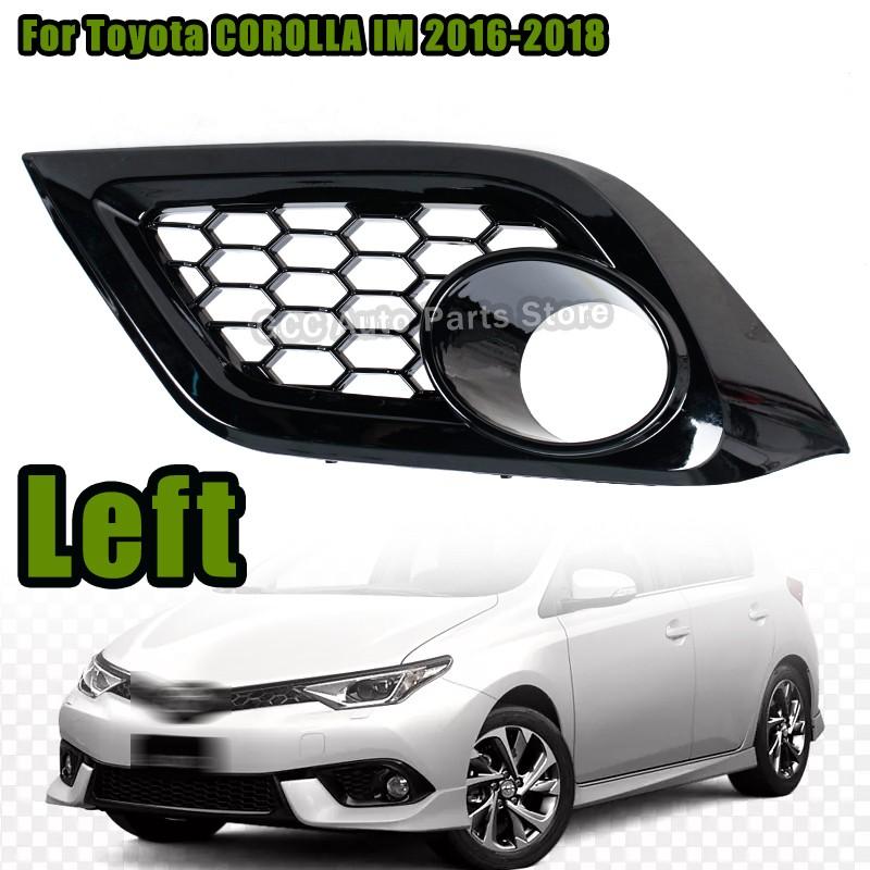 Left Front Bumper fog light Hole Cover For Toyota COROLLA IM 2016-2018