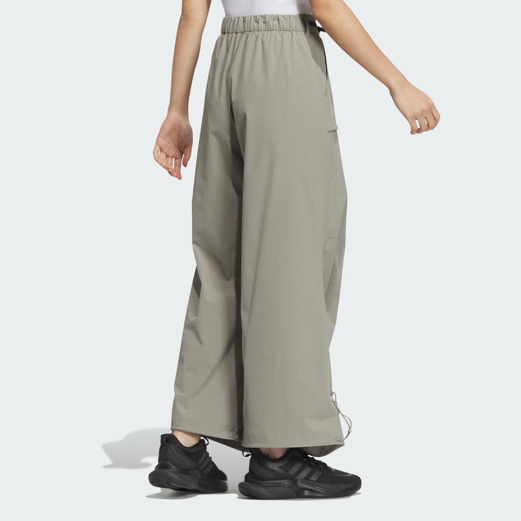 New Adidas City Escape Tracksuit Bottoms Knitted Sports Pants Women's Pebble Silver Gray JE8584