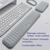 Memory Foam Mouse Pad with Keyboard Wrist Rest Support