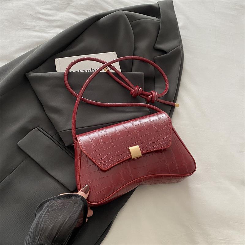 Commuter Messenger Bag Casual Bag Women's Niche Trend Shoulder Bag 2025 Autumn New Fashion Simple Small Square Bag