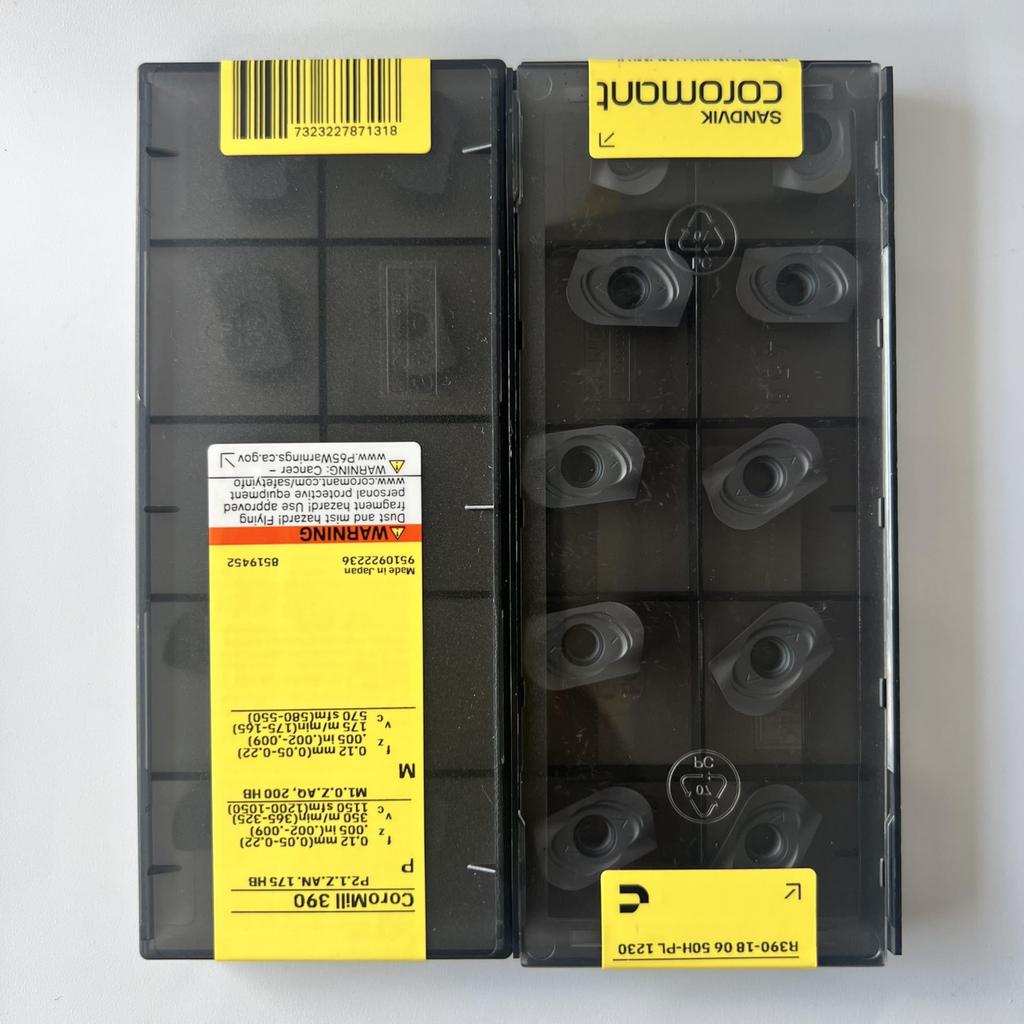 SANDVIK / R390-180650H-PL 1230 / Original Swedish hard alloy blade 10 Pcs