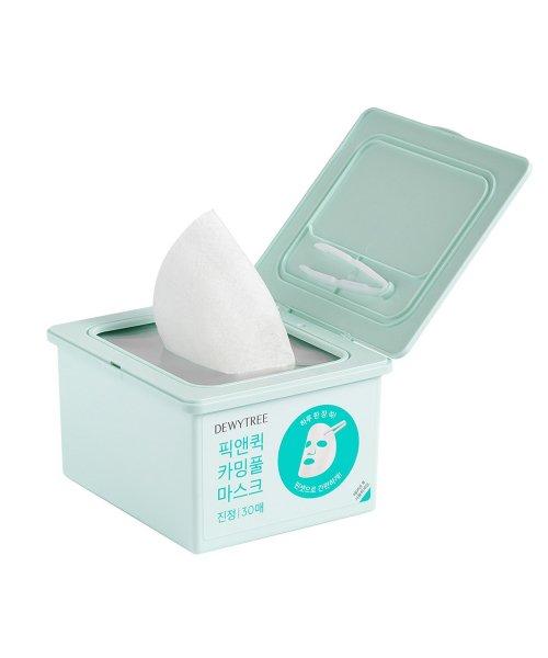 DEWYTREE Pick & Quick Calming Full Mask 30pcs + Double Pad 10pcs